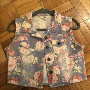 Ya Los Angeles Floral Vest